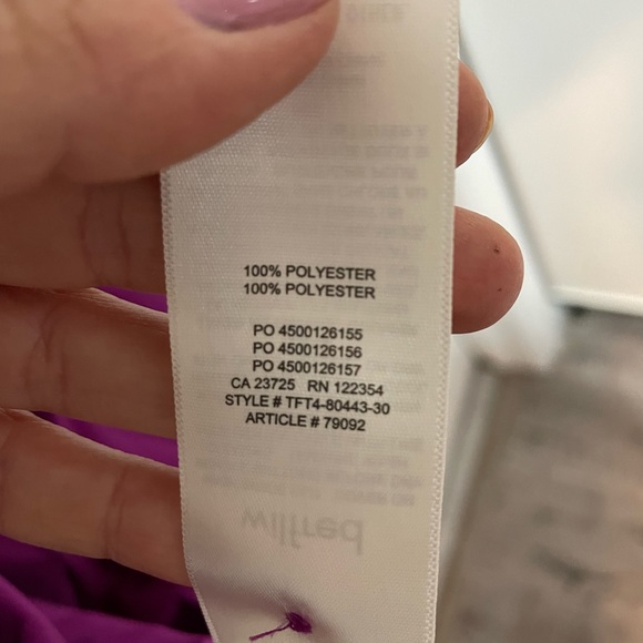 Aritzia Wilfred size large violet dress. Brand new - Picture 8 of 10
